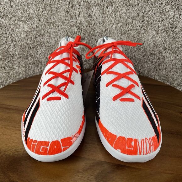 Adidas X Speedportal Messi.3 Mens Size 13 White Indoor Soccer Shoes GW8392 - Picture 2 of 13